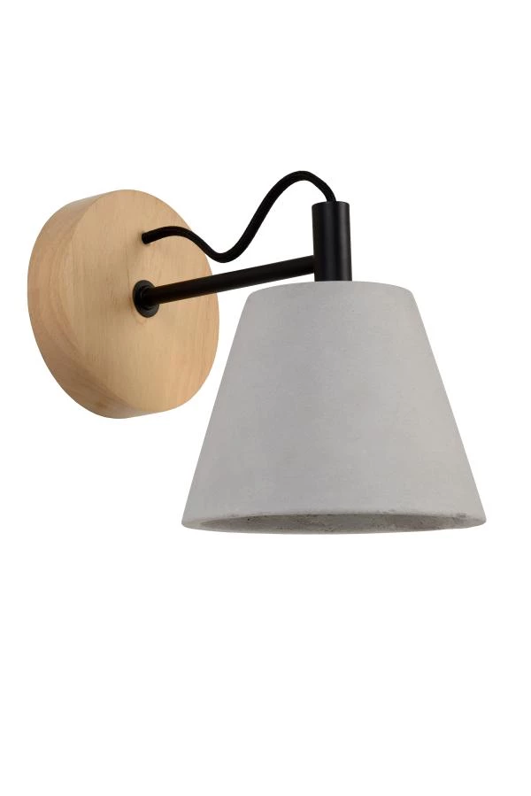 Lucide POSSIO - Lámpara de pared - 1xE14 - Taupe - UIT